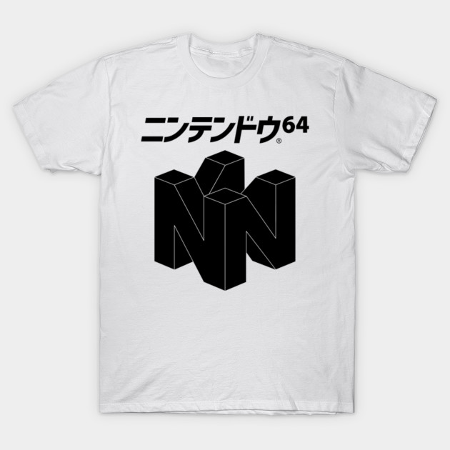 Japanese Nintendo 64 T-Shirt-TOZ